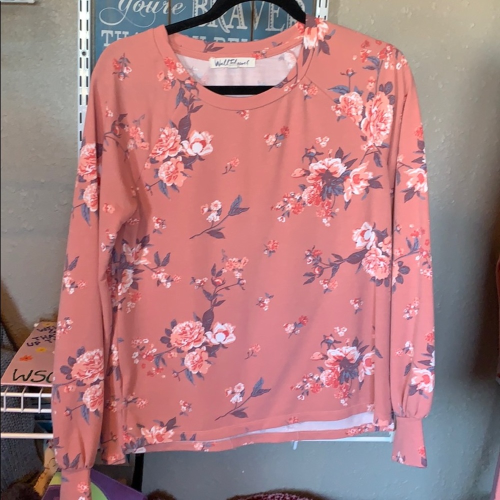 Long sleeve blouse